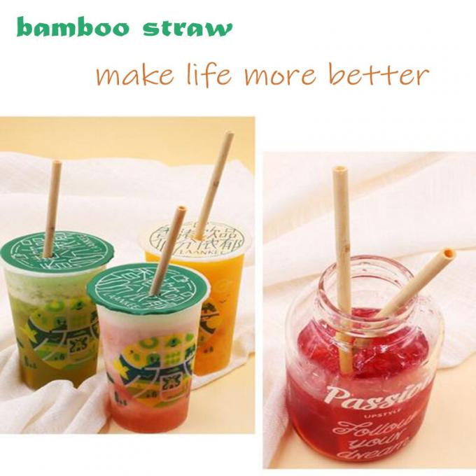 Buluh Bambu Kecil Tabung Bambu Untuk Minum Dengan Logo Disesuaikan 2