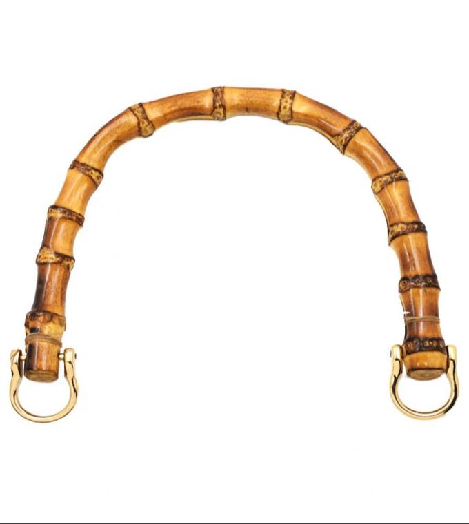 Round dan Half Round Bambu Tas Handle Dengan Akar Bambu Untuk Tas Wanita 3