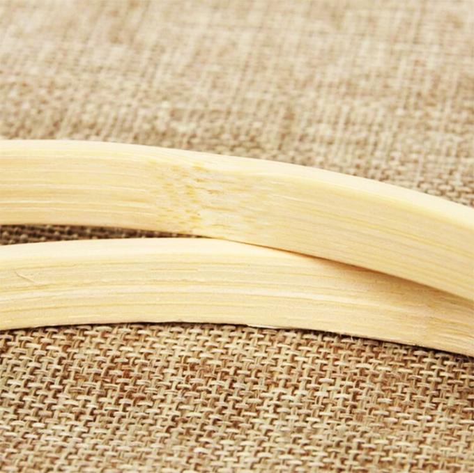 Rangka Sulaman Kerajinan Bambu Berkelanjutan Untuk Seni DIY 2