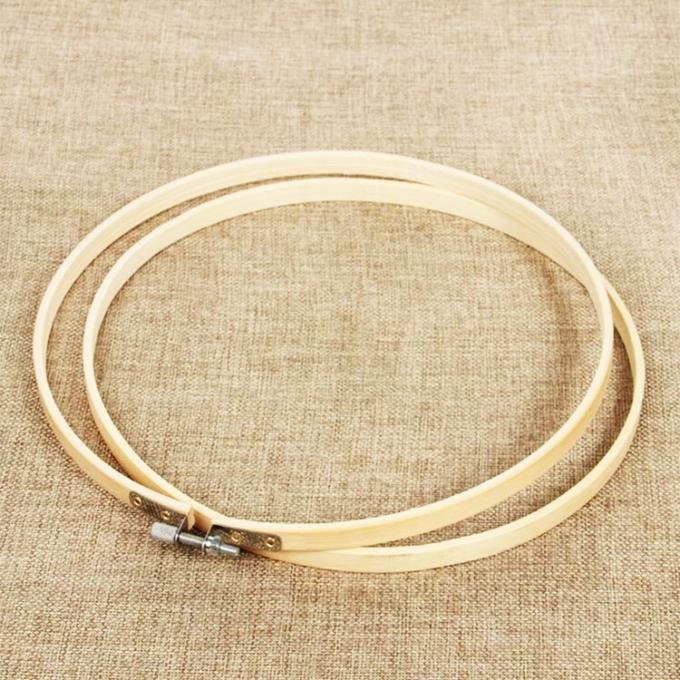 Rangka Sulaman Kerajinan Bambu Berkelanjutan Untuk Seni DIY 3