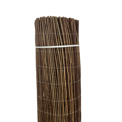 Natural Willow Privacy Fence Untuk Balkon Luar Patio Panel Cabang Willow Ramah Lingkungan