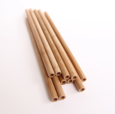 Eco Friendly Bamboo Reusable Straws Biodegradable Compostable With Straw Cleaner
