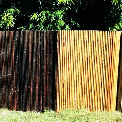 Layar Privasi Bambu Gulung yang Dapat Digunakan Kembali