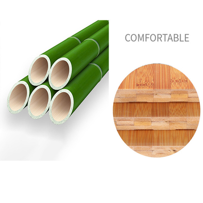 15mm Permukaan Halus Lantai Bambu Padat Lantai Kayu Alami