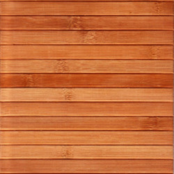 Natural Bamboo Wallpaper Hand Made Bamboo Paneling 17mm Woven Back For Home Decoration