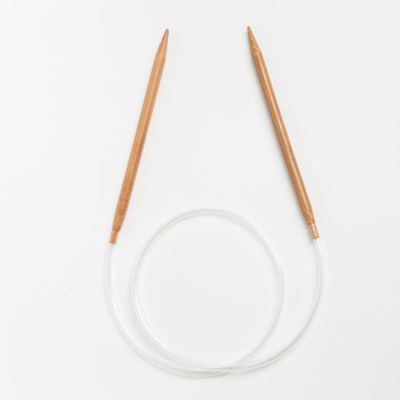Tabung Transparan Bambu Jarum Rajut Melingkar Double Pointed Crochet Needles Kits