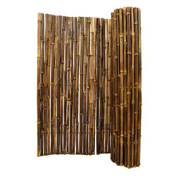 150x180cm Pagar Gulungan Bambu Teralis Balkon Halaman Belakang Pagar Bambu Hias