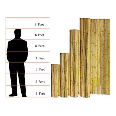 200x100 Pagar Bambu Dekoratif