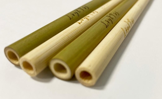 Sedotan Bambu Sekali Pakai Ramah Lingkungan Penggunaan Jus Sedotan Minum yang Dapat Digunakan Kembali
