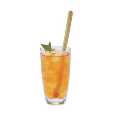 Reusable Eco Friendly 20x0.8cm Sedotan Minum Bambu Dapat Digunakan Kembali Dengan Sikat
