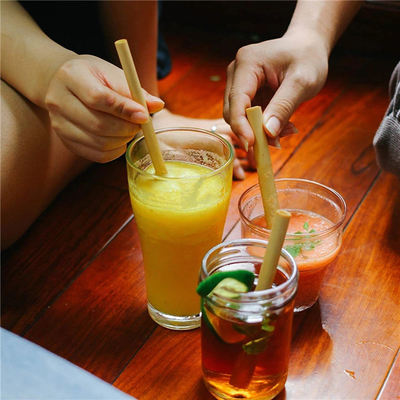 Sedotan Bambu Ramah Lingkungan Sedotan Bambu Dapat Digunakan Kembali Untuk Cafe Bar Restoran Minum