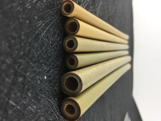 Sedotan Bambu Sekaliber Kaliber Kecil Biodegradable 20cm Kustom