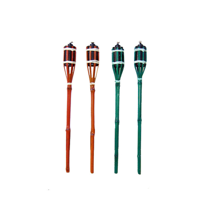 Outdoor Bamboo Yard Torch 150cm Lampu Dekorasi Pesta Halloween