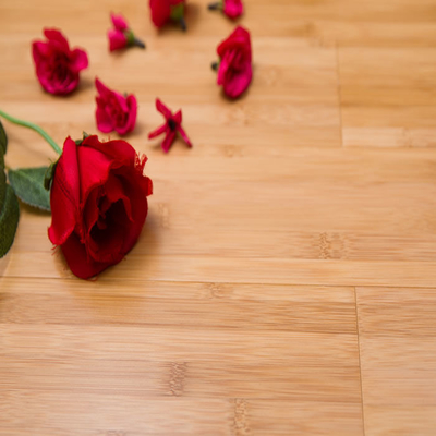 Warna Kopi Lantai Bambu Alami Solid Untuk Decking Park Home Furniture