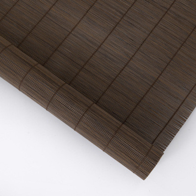 Penyaringan Cahaya Bambu Roller Blind Korek Api Bambu Outdoor Roll Up Gorden