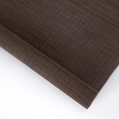 Sun Proof Home Decoration Bamboo Roller Blinds Manual Dengan Serut