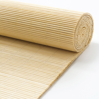 1.8m Bamboo Roller Blind Tabir Surya Tirai Warna-warni Disesuaikan Untuk Rumah