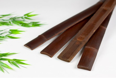 220cm Raw Bambu Pola Hitam Bambu Pola Alam Varnish permukaan halus