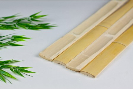 Tiang Bambu Tonkin Alami 150cm Panjang 3cm Diameter Tongkat Bambu Padat