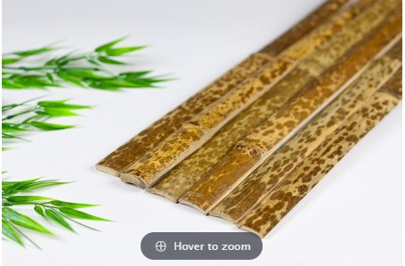 Bahan Baku Bambu Moso Alami Bilah Bambu Tebal Untuk Kerajinan Dekorasi