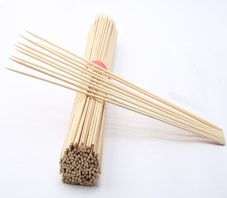 Tongkat Bambu Barbekyu Panjang 40cm Tusuk Sate Bambu BBQ Besar