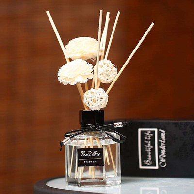22.5cm Kayu Mewah Rotan Reed Diffuser Tongkat Penyegar Udara Rumah Aroma Minyak Esensial Diffuser Tongkat