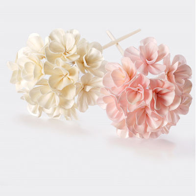 Home Fragrance Diawetkan Reed Diffuse Kering Sola Flower Reed Diffuser dengan Cotton Wick