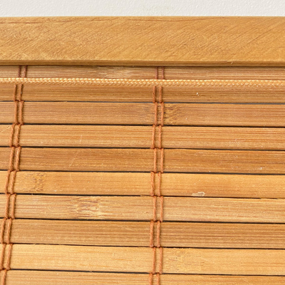 Bambu Alami Menggulung Window Blind Roman Shade Dekorasi Rumah Sun Shutter