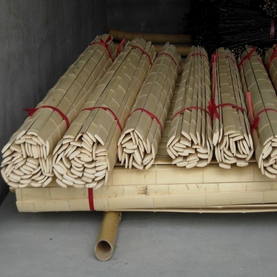 Tiang Bambu Moso Besar Lurus Kering Lurus Disesuaikan 60cm Sampai 595cm Warna Alami