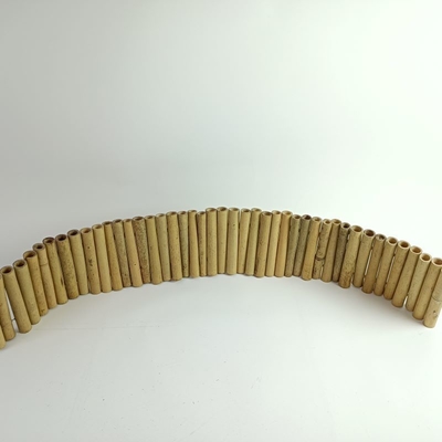 20x100cm Cane Bamboo Edging Border Fence Untuk Dekorasi Balkon Taman Kecil
