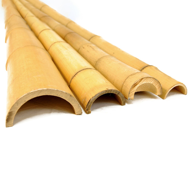 Natural Tonkin Painting Bamboo Slats 150cm Panjang 3cm Diameter Solid Canes