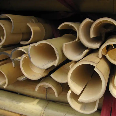 Natural Tonkin Painting Bamboo Slats 150cm Panjang 3cm Diameter Solid Canes
