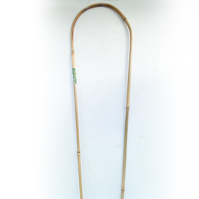 100% Bahan Baku Taruhan Bambu 6m Bentuk U Hoops Teralis Dukungan Bunga Buatan Tangan