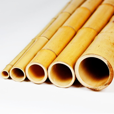 Dekorasi Tanaman Taman Tiang Bambu Mentah Tiang Bambu Tonkin Alami