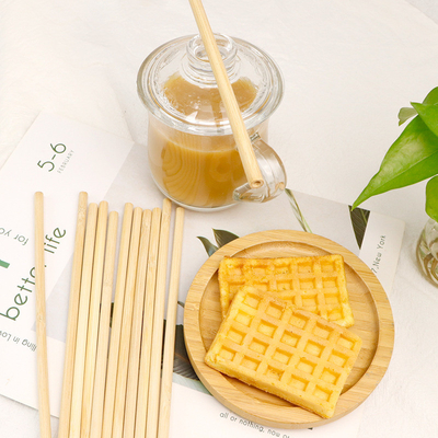 Bahan Baku Bambu Biodegradable Sedotan Serat Alami Organik Dapat Digunakan Kembali Sedotan Minum Bambu dengan Pembersih