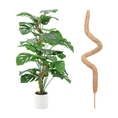 44cm Coir Moss Totem Pole Kit Untuk Tanaman Panjat Dan Tanaman Pendukung Tiang Kelapa
