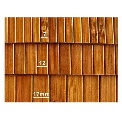 220cm Raw Bambu Pola Hitam Bambu Pola Alam Varnish permukaan halus
