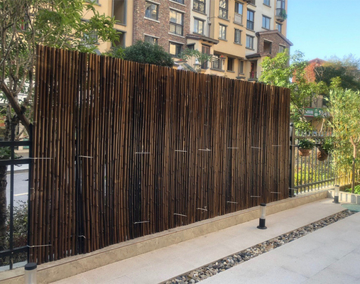 2x1.5m Bambu Layar Pagar Panel Bambu Halaman Belakang Decotative Home Garden