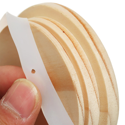 Parfum Lilin Botol Tutup Bambu Jar Tutup Logo Laser Untuk Gelas Plastik Gelas