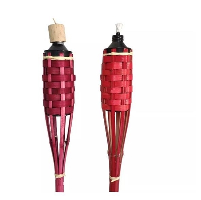 Outdoor Bamboo Yard Torch 150cm Lampu Dekorasi Pesta Halloween