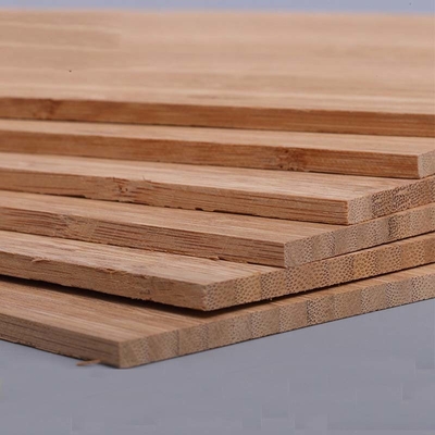 Lantai Bambu Padat Ramah Lingkungan Horizontal High Gloss Waterproof Laminate Carbonized