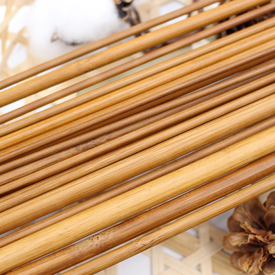 Jarum Rajut Runcing Bambu Berkarbonisasi Untuk Benang Buatan Tangan Kreatif DIY