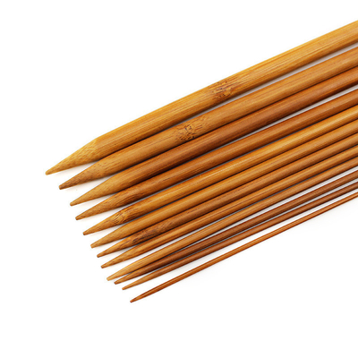 Jarum Rajut Runcing Bambu Berkarbonisasi Untuk Benang Buatan Tangan Kreatif DIY