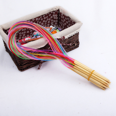 3.5mm Durable Handmade Kayu Crochet Hooks Jarum Rajut Bambu