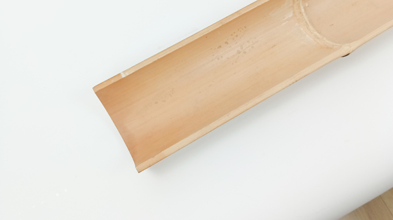 Natural Tonkin Painting Bamboo Slats 150cm Panjang 3cm Diameter Solid Canes