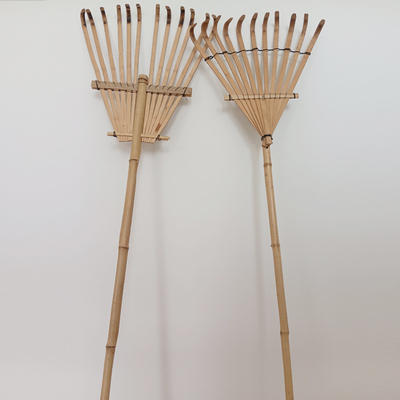 Rake Daun Rake Lawn Rake Short Handle Rake Leaf Scoops Hand Rake Shrub Rake Loosening Soil Rakes Garden Tool Hand Rake