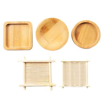 Bawang Coasters untuk Kerajinan, Squre Round Coasters untuk Kerajinan Lapisan biasa minum cup Coaster dengan ukuran yang tepat