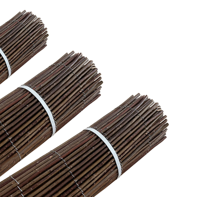Layar Pagar Privasi Willow Alam Untuk Balkon Luar Patio Panel Cabang Willow Ramah Lingkungan