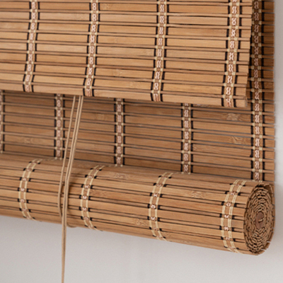 Bamboo Blinds Bamboo Roll Up Shades Untuk Jendela Penyaringan Cahaya Jendela Kayu Blinds Bamboo Roller Shades Untuk Indoor
