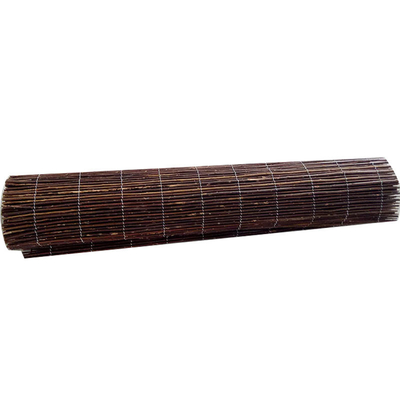 Layar Pagar Privasi Willow Alam Untuk Balkon Luar Patio Panel Cabang Willow Ramah Lingkungan